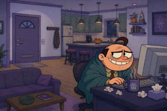create a 2d animated video with lip sync and music