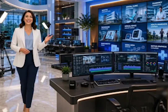 create ai healthcare and medical spokesperson videos