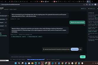 build a custom rag chatbot using langchain, openai and pinecone