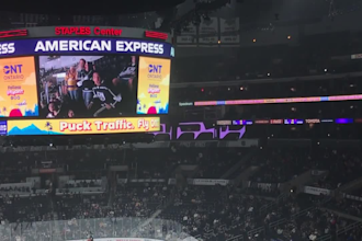 pitchside led wall animations, ribbon board ads, jumbotron animation,sport arena