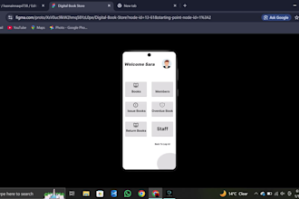 now create a mobile app design