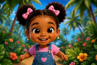 create 3d ai cartoon video animation for youtube