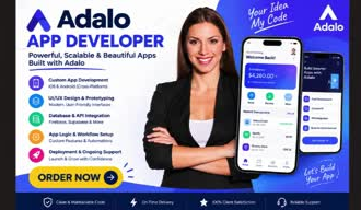 build adalo app with payments, database, and API integration