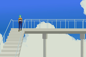 animate custom anime frame by frame scenes