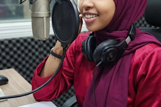 d a professionally somali female voice over