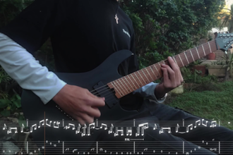 transcribe music into guitar or bass tabs