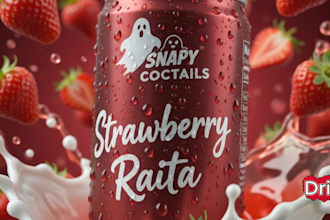 design energy drink, coffee, juice can and bottle label food packaging