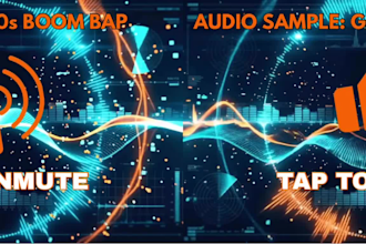 produce a custom podcast intro, outro, and audio branding