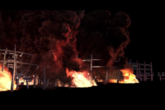 create realistic vfx fire, explosion, compositing, cgi, blood effect, 3d model