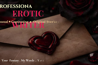 write captivating erotic romance stories and custom erotica