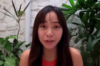 create clean female spokesperson natural ugc green screen video ads testimonial