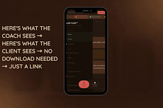 build a custom branded web app for fitness coaches no app store needed