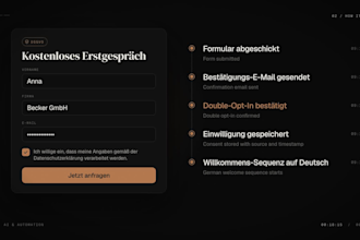 set up a german gdpr compliant gohighlevel CRM for dach