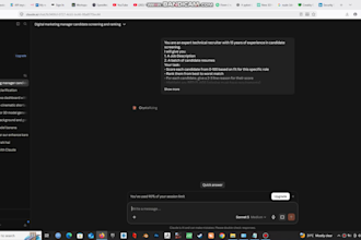 create an ai hiring assistant for recruiters