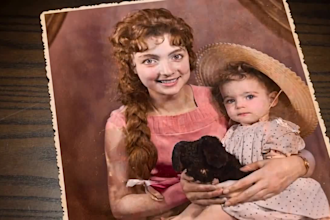 restore old photos colorize old damaged photos