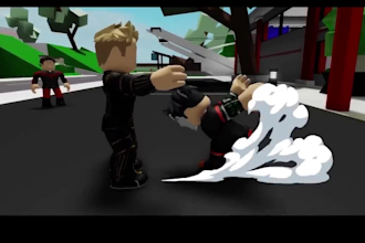 create roblox mini movie with gfx, script writing, roleplay, editing and voice