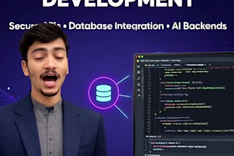 develop a custom rest API using python fastapi or django