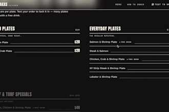 create a custom website for your startup, business, or app idea