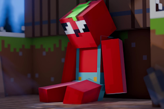 make minecraft animation for youtube videos