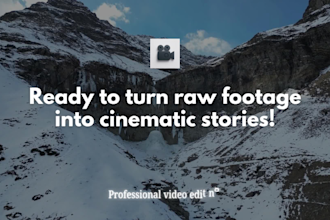be your professional video editor for social media