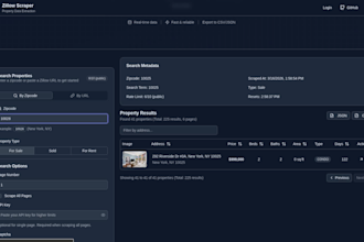 do zillow scraping for real estate leads, property and agent data