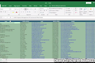 provide verified b2b leads and web scraping services