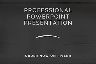 design professional powerpoint presentations