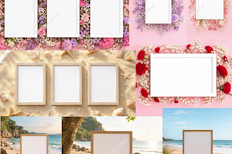 create reusable canva listing mockup templates