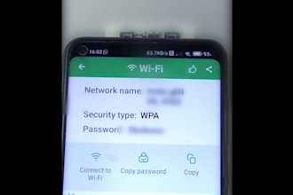 design and 3d print a custom wifi qr code or nfc sign