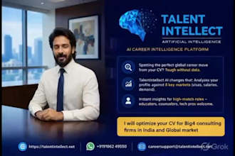 optimise your  CV for big4 consulting firms in india and global market