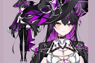 live2d vtuber model anime vtuber rigging vtuber pngtuber avatar design vtube