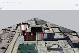 create professional sketchup 3d solar rooftop models