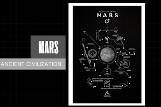 do stunning technical blueprint art and cosmic vector illustration