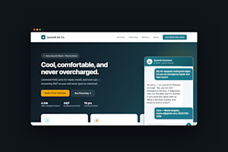 build an ai chatbot that answers faqs and captures leads