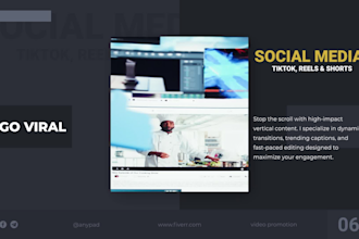 create a professional product promo video for amazon ebay and shopify
