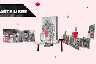 create custom collage animation explainer video with motion graphics