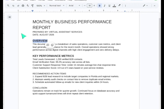 be your virtual assistant for document formatting