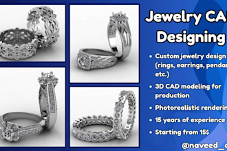 design professional 3d jewelry cad