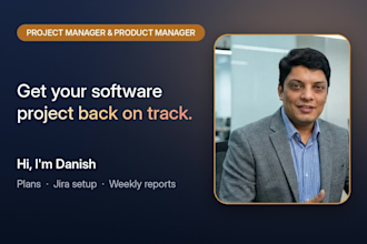 be your project manager or product manager for your saas or software team
