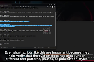 generate realistic ai voiceover with wav and srt subtitles