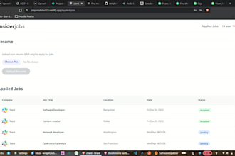 build a professional job portal website for your business