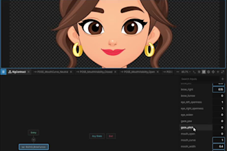 create interactive rive animations, rive state machine for your app or website