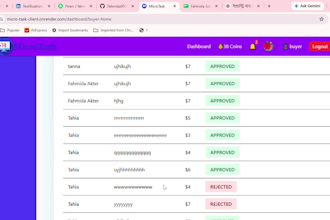 create a micro job marketplace website