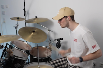 record the acoustic drum part for your pop or rock song
