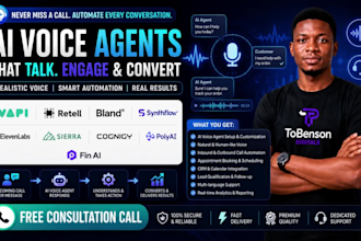 vapi retell bland synthflow elevenlab sierra cognigy poly fin ai voice agent