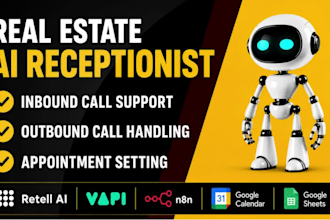 realestate ai receptionist inbound outbound call cold calling appointment setter