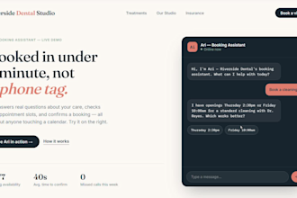 build a website with ai chatbot and agent integration
