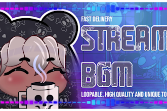 create custom music for your content or streaming needs
