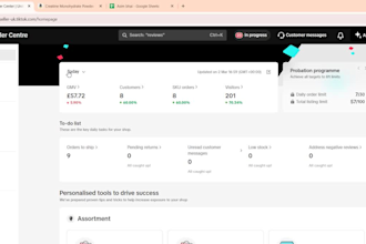 reserach product and manage UK tiktok shop account
