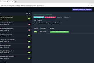 build playwright and selenium test automation using java